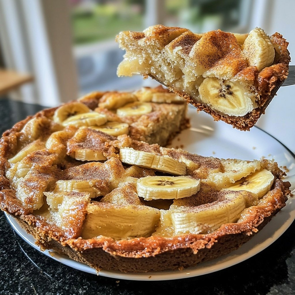 Bananenkuchen für die Familie