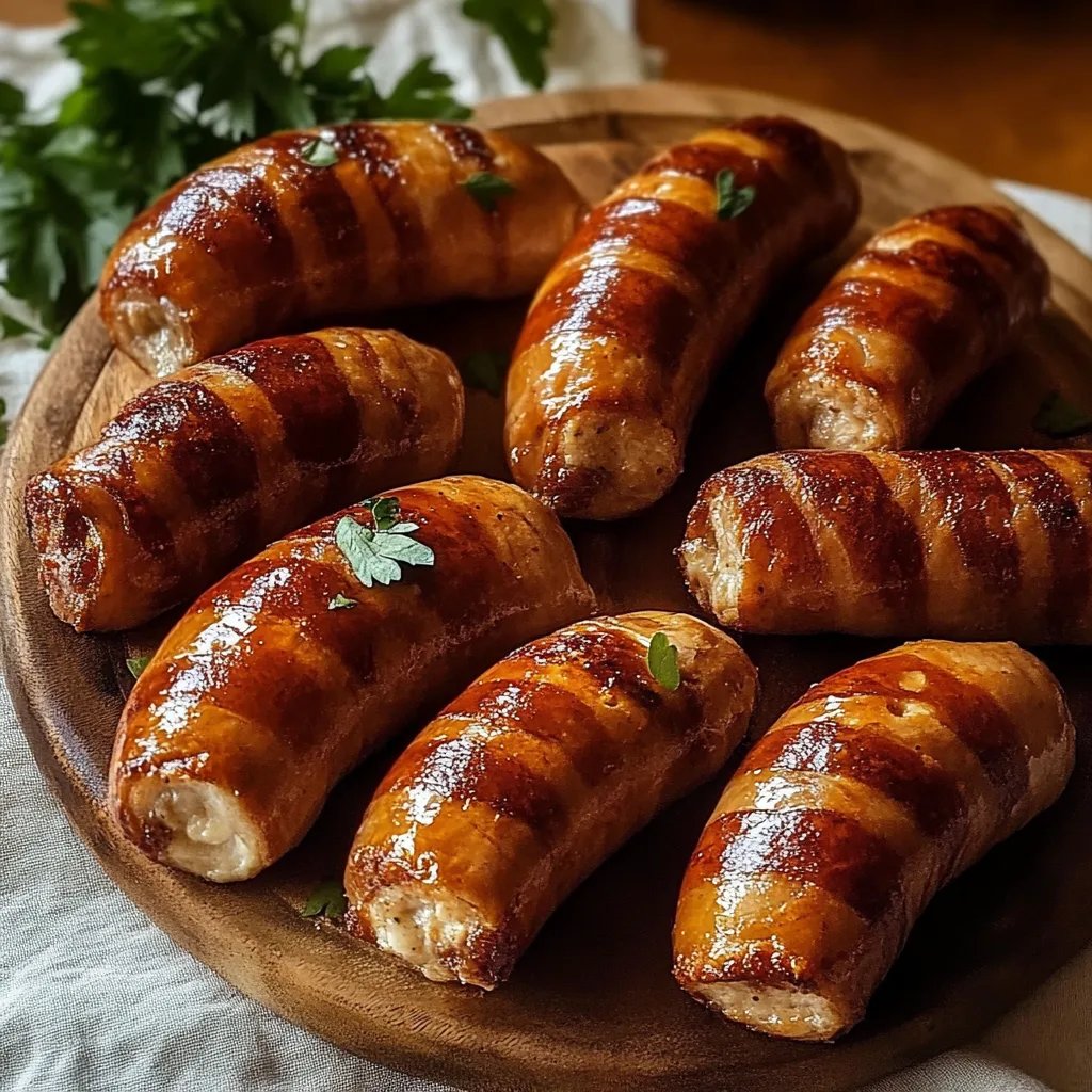 Wurst im Blätterteig