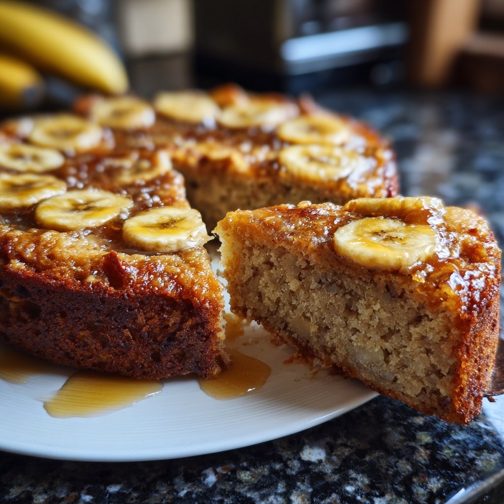Bananenkuchen mit Öl