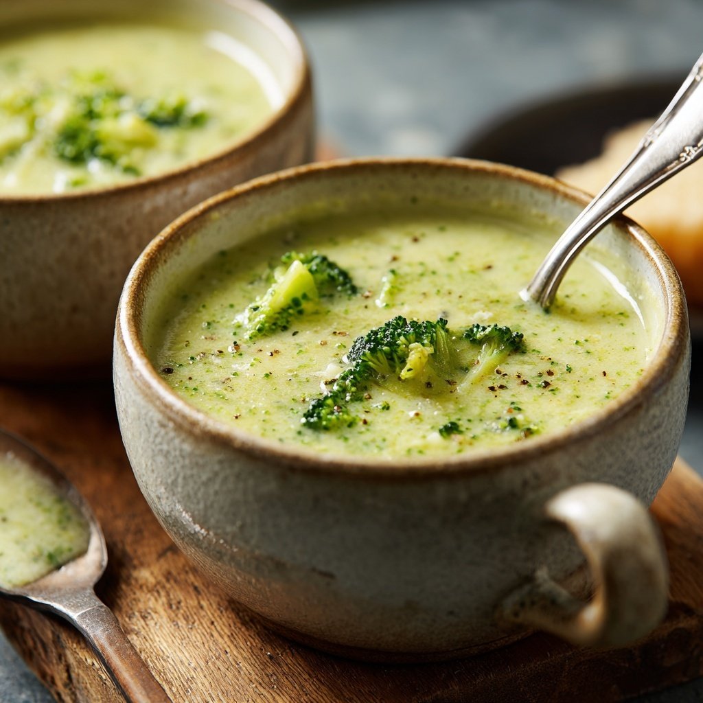 Blumenkohlsuppe mit Brokkoli