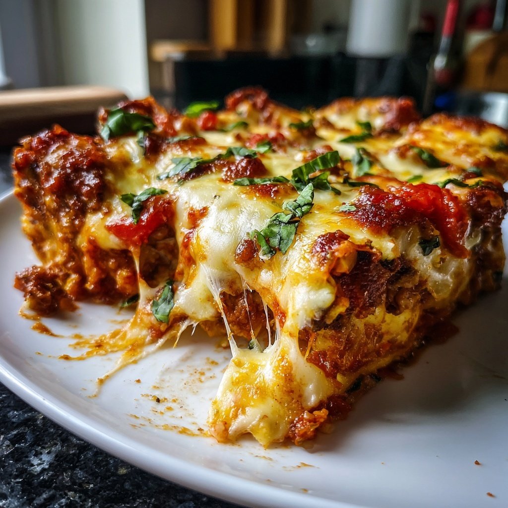 Vegetarische Lasagne mit Gemüse