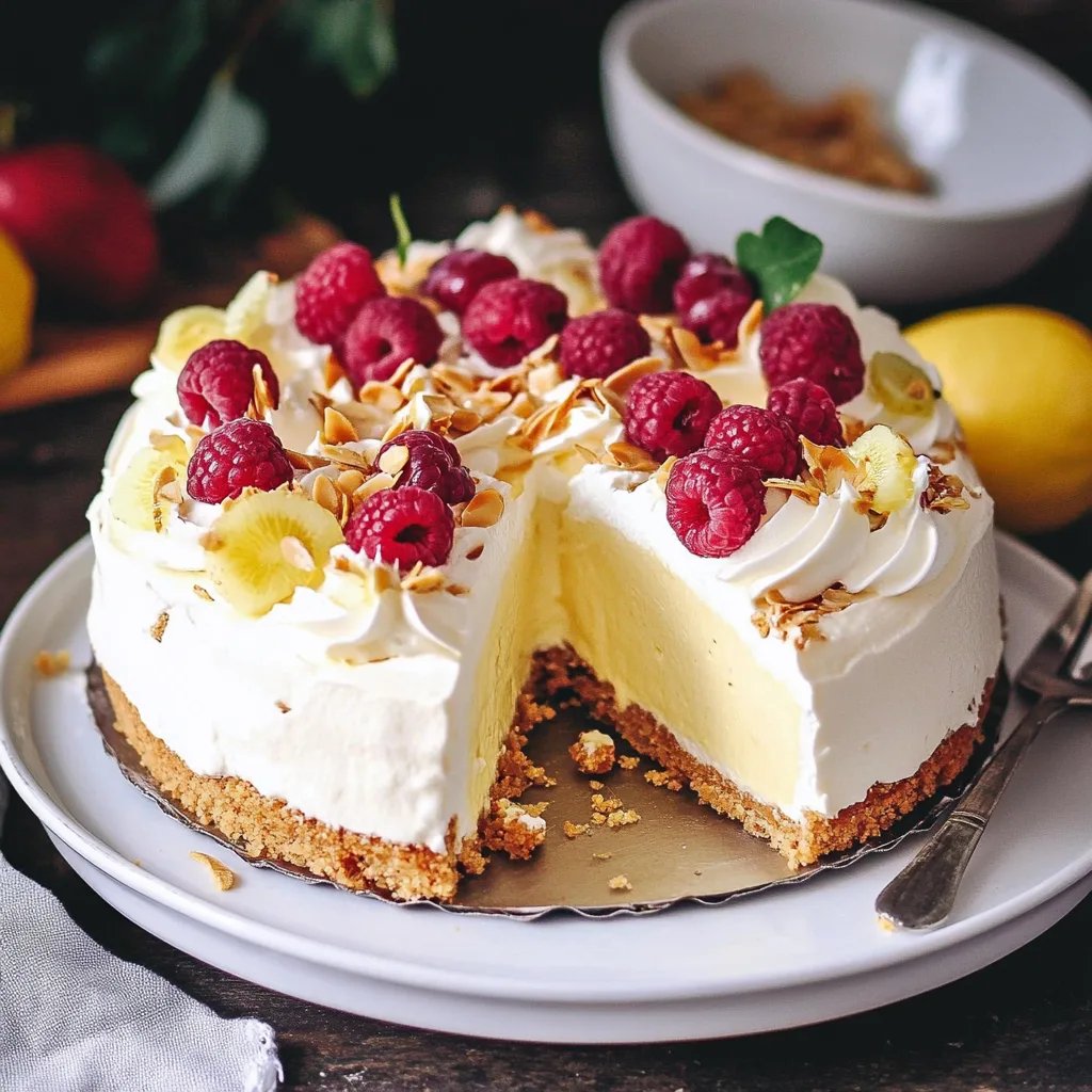 Einfacher Zitronenkäsekuchen