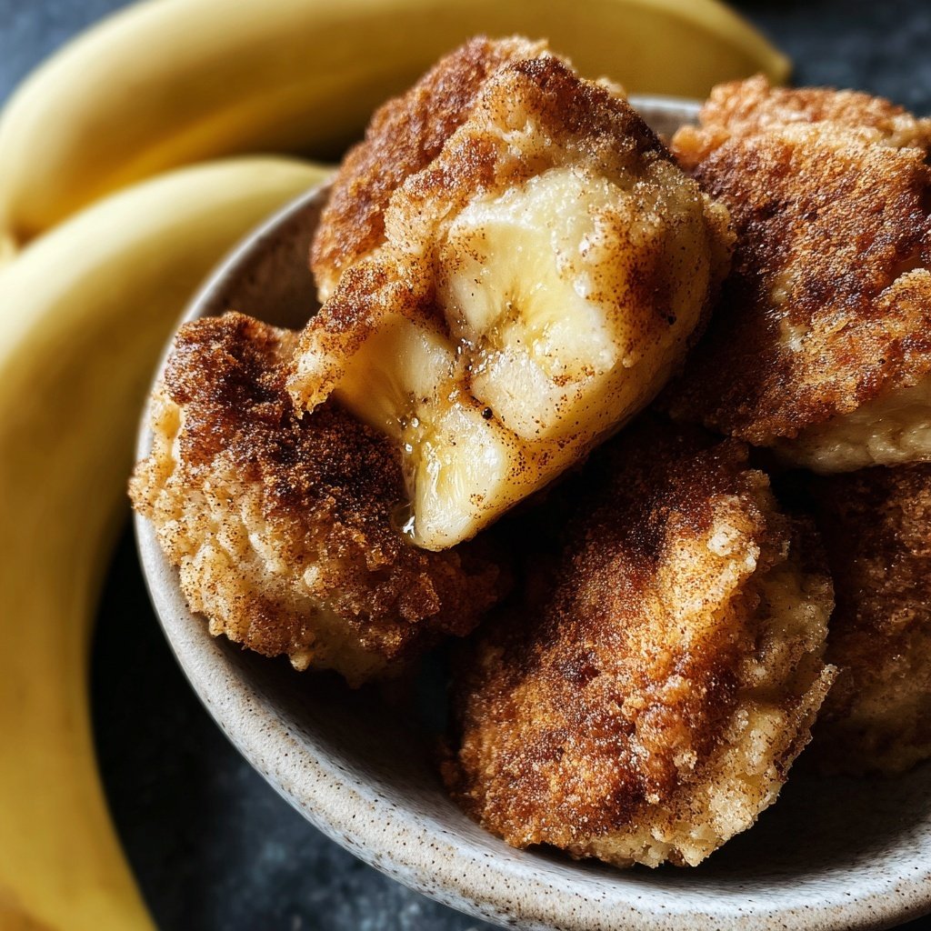 Zuckerfreie Snacks mit Banane