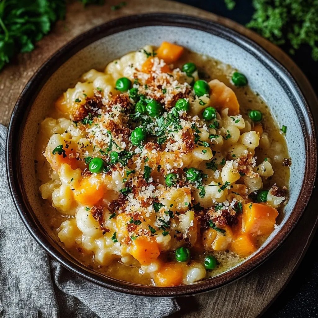 Spätzle-Auflauf mit Gemüse