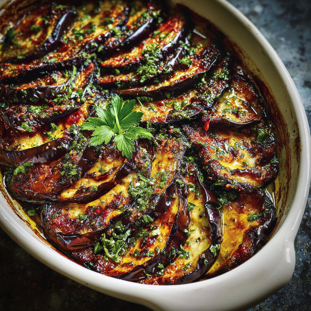Auberginen mediterran leicht