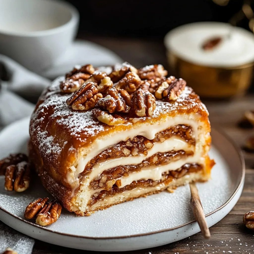 Pecan-Karamell-Rum-Kuchen