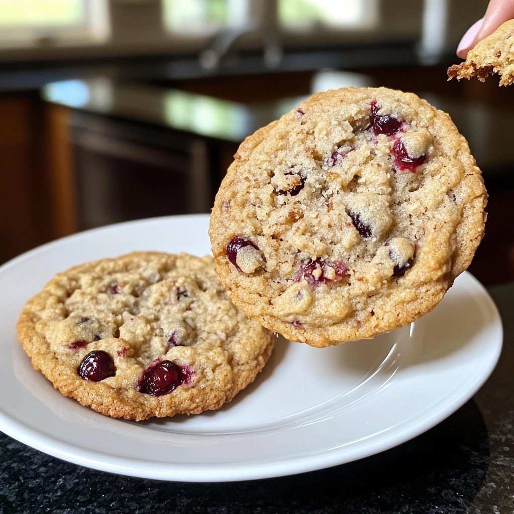 Cranberry-Hafer-Cookies – vegan & ohne Zucker